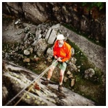 Abseiling Ogwen Valley